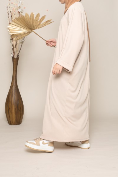 Oversized abaya young girl nude