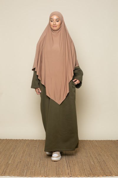 Khimar Sandy Jersey dark beige