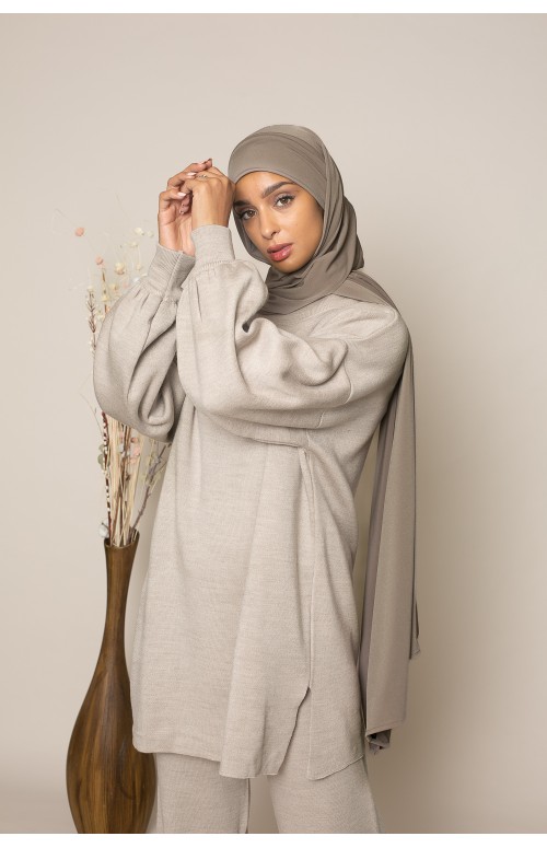 hijab premium prêt à nouer jersey