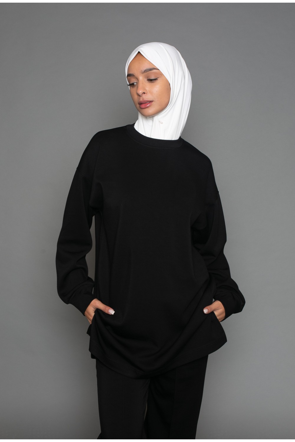 haut ample casual pour femme musulmane