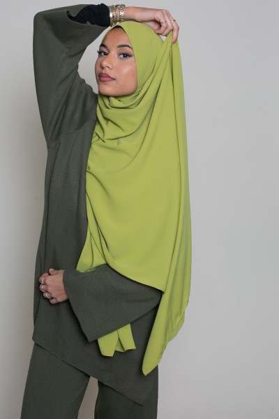Hijab aus Medina-Wasabi-Seide