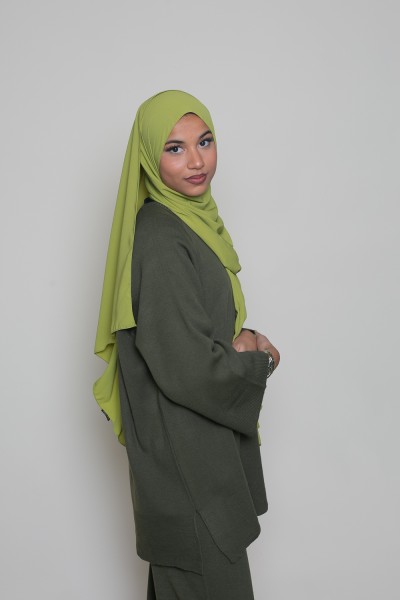 Medina wasabi silk hijab
