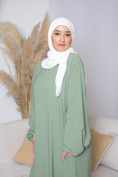 Ivory square hijab