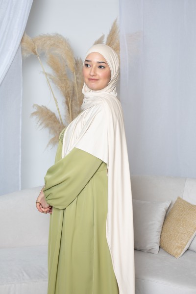 Hijab prêt à nouer en jersey. Boutique musulmane pour femme.