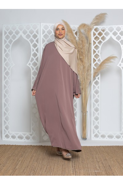 Abaya ample pour occasions. Boutique vêtement musulmane.