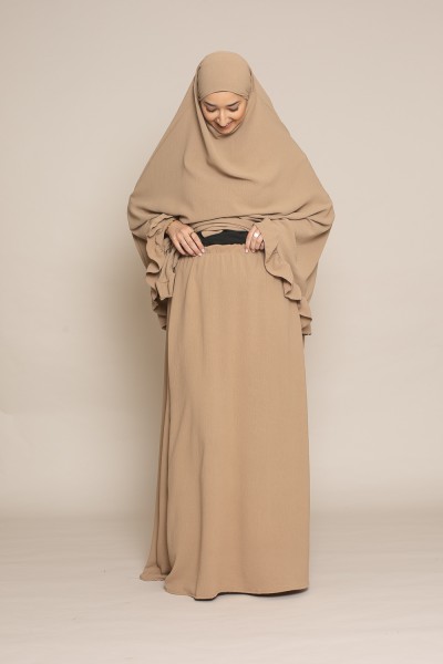 Taupe prayer outfit
