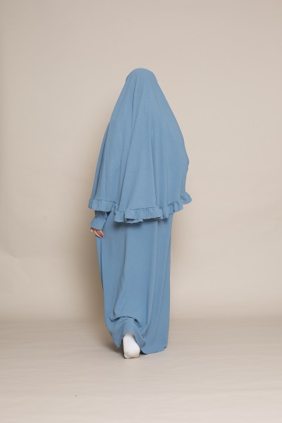 Blue child prayer outfit
