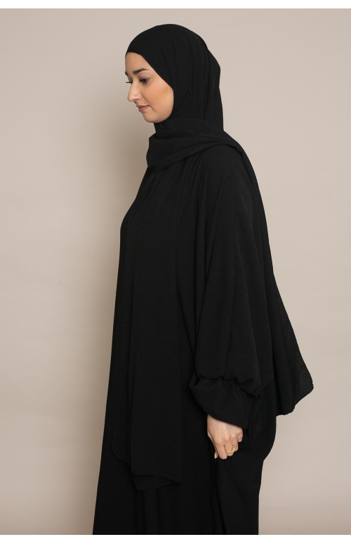 abaya de prière hijab intégré