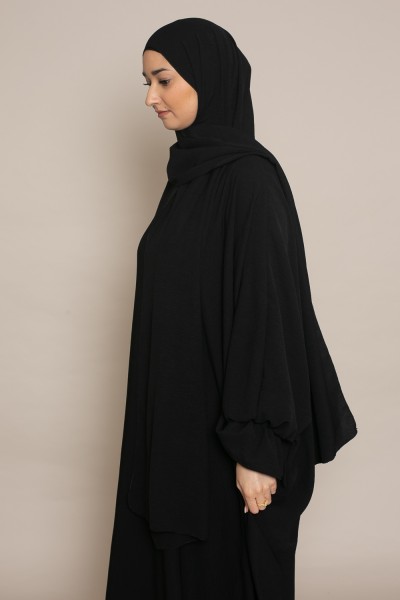 abaya de prière hijab intégré