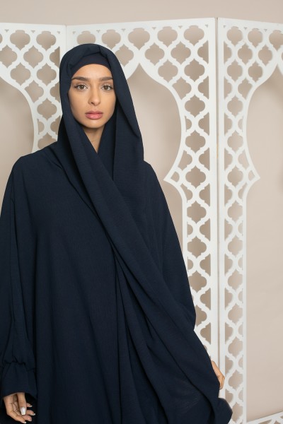 Bonnet tube coton. Sous hijab.