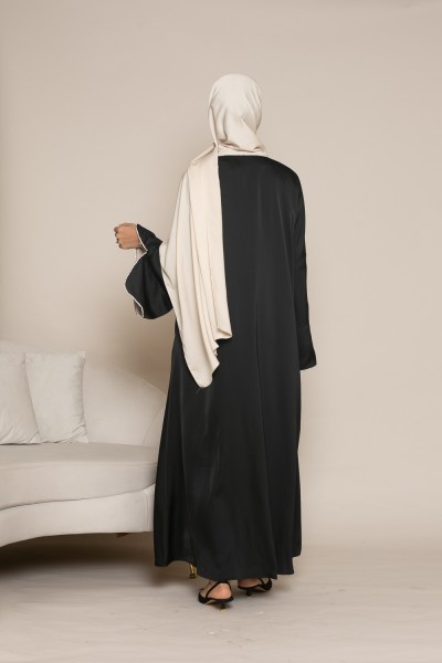 Abaya Dubaya noir