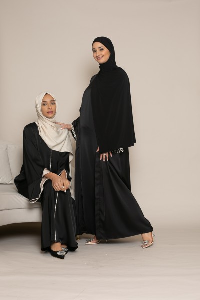 Abaya Dubaya noir