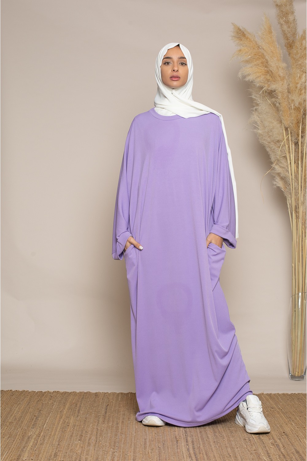 Abaya oversize moderne et pas cher pour femme