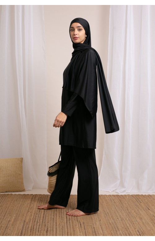 burkini avec hijab prêt à nouer