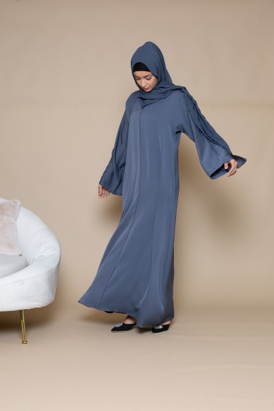Abaya Dubai blau
