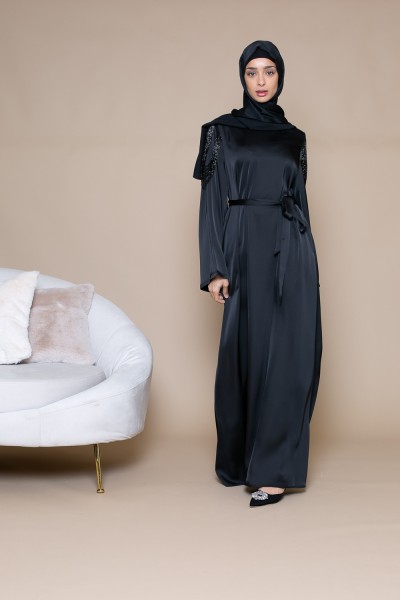 Black pearly luxery dress