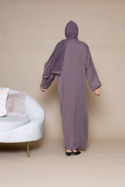Abaya Dubai taupe