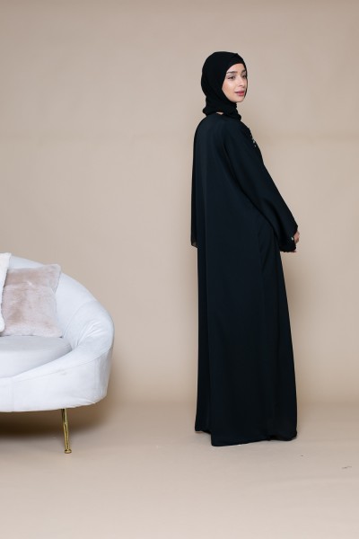 Abaya Dubai schwarz