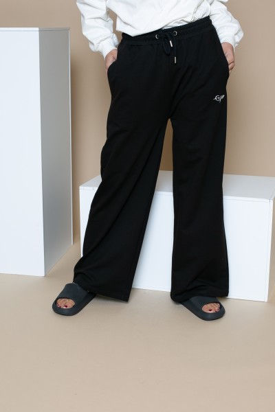 Pantalon casual ample Salam noir