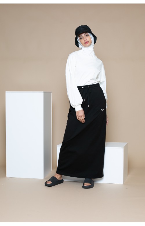 Jupe coton sport pour femme musulmane. Marque Salam création unique qualité supérieur.