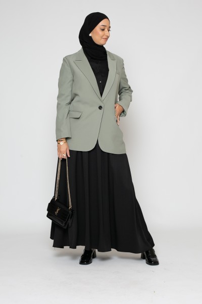 Veste blazer verte