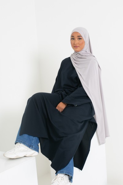 Urban navy blue tunic