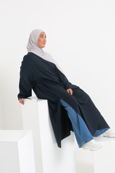 Urban navy blue tunic