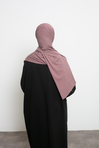 Hijab jersey lux soft prune