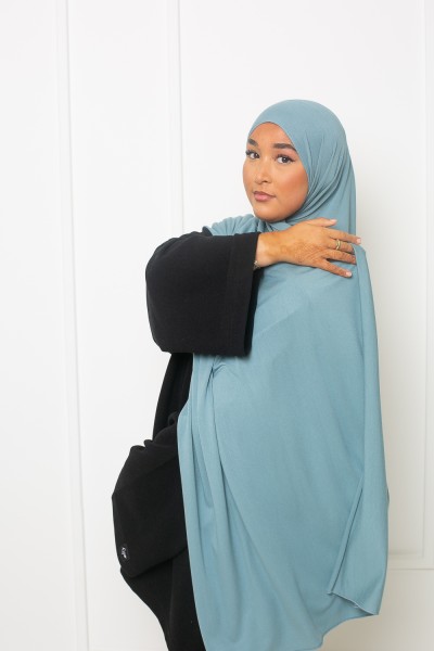 Hijab jersey lux soft Lagoon