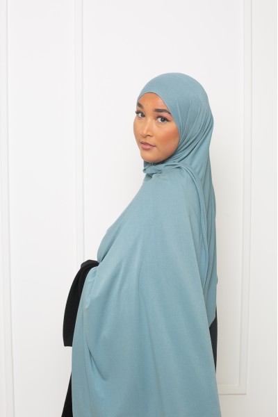 Hijab jersey lux soft Lagoon