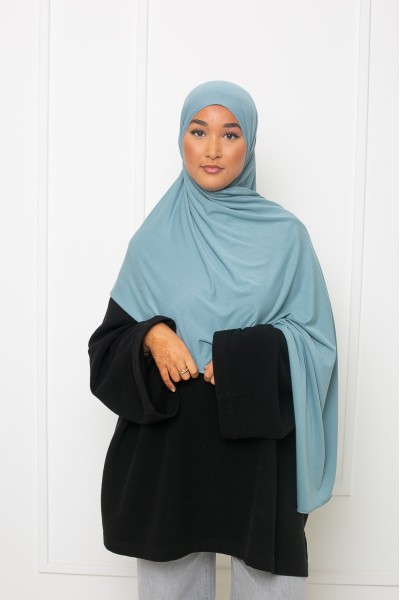 Hijab jersey lux soft Lagoon