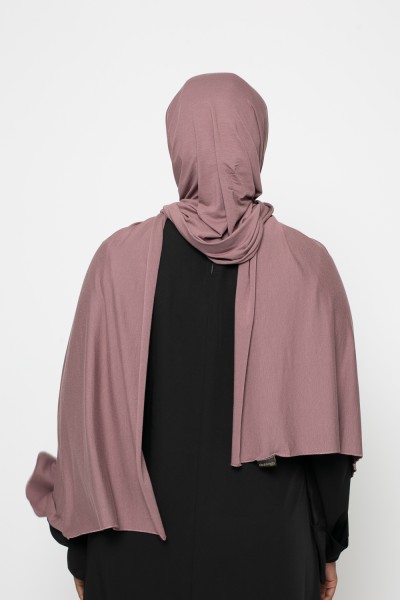 Hijab jersey lux soft prune