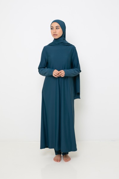 Hiyab burkini largo con aceite