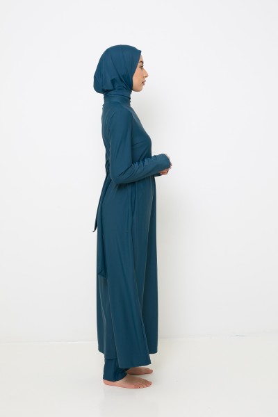 Langer Öl-Burkini-Hijab