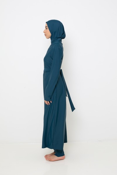 Hiyab burkini largo con aceite