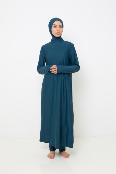 Hiyab burkini largo con aceite