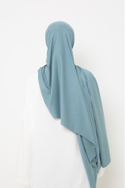 Hijab jersey lux soft Lagoon