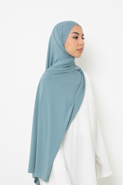 Hijab jersey lux soft Lagoon