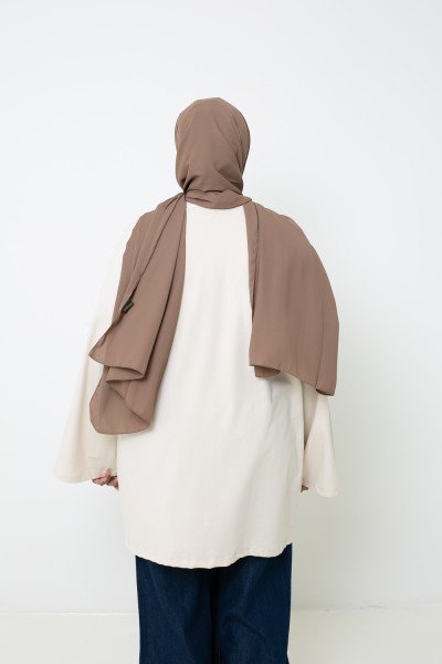 Maxi cream t-shirt