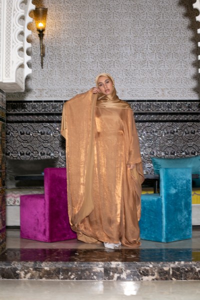 Abaya de organza del Sahara