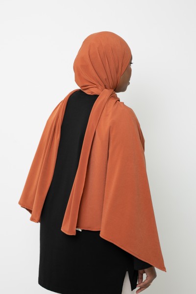 Hijab Jersey premium terracotta