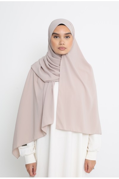 Sand beige Medina silk hijab