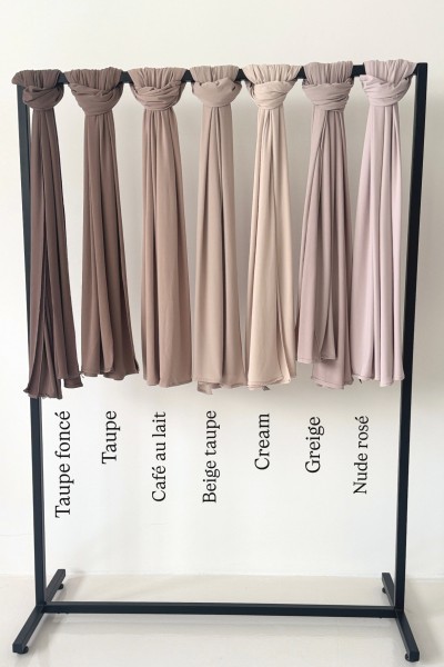 Premium Jersey Hijab Greige