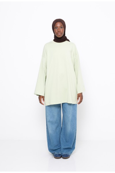 Camiseta maxi matcha