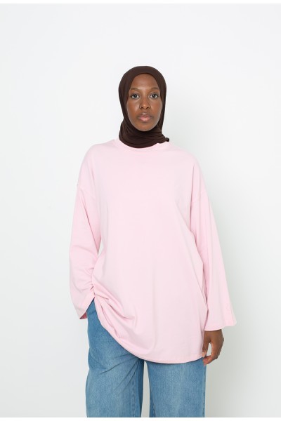 Maxi t-shirt pink