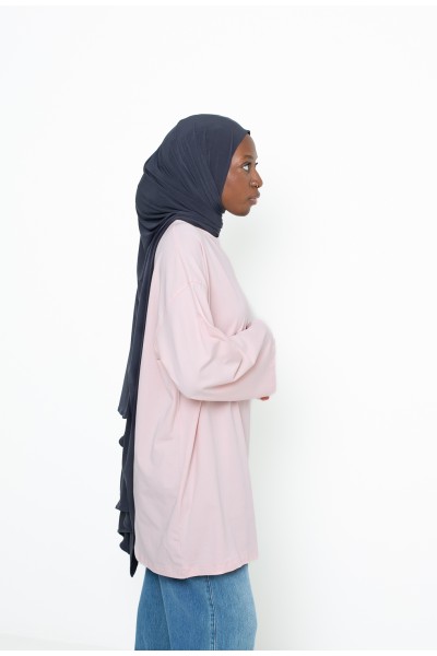 Maxi-T-Shirt in Rouge