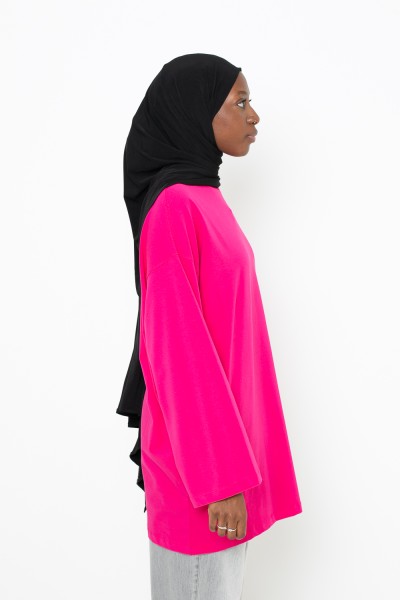 Maxi fuchsia t-shirt