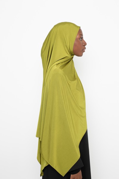Kiwi satin jersey hijab