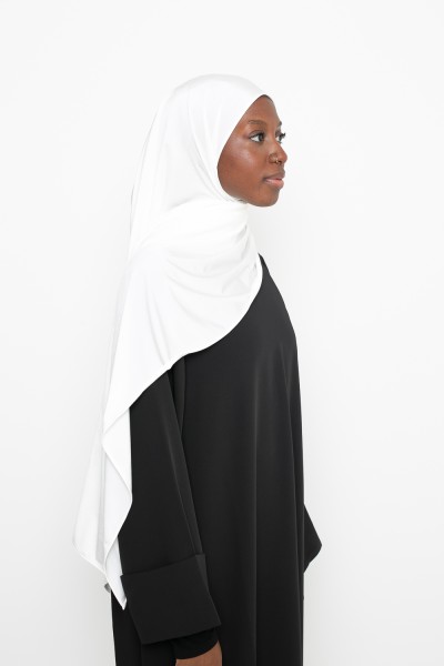 Cloud satin jersey hijab