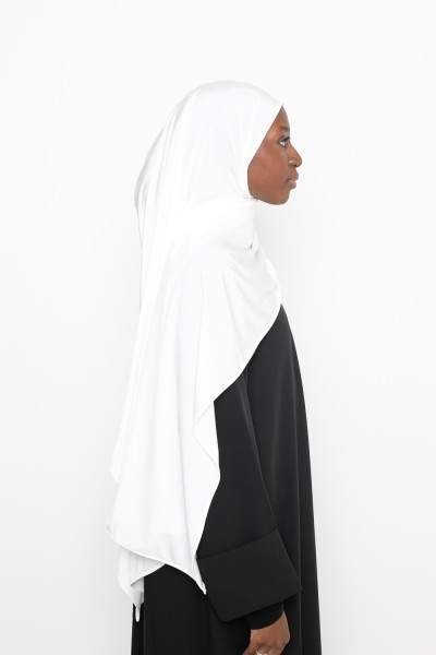 Cloud satin jersey hijab